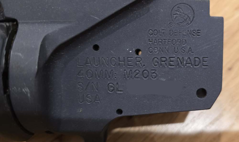 ULTRA RARE Factory Colt M203 Cutaway Grenade Launcher Training Aid-img-4