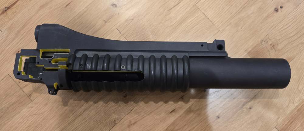 ULTRA RARE Factory Colt M203 Cutaway Grenade Launcher Training Aid-img-0