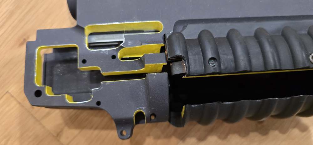 ULTRA RARE Factory Colt M203 Cutaway Grenade Launcher Training Aid-img-2