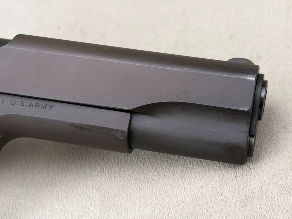 All Original 1942 Colt 1911A1 45 ACP 5'' Parkerized 97%+ GHD Matching #s-img-6