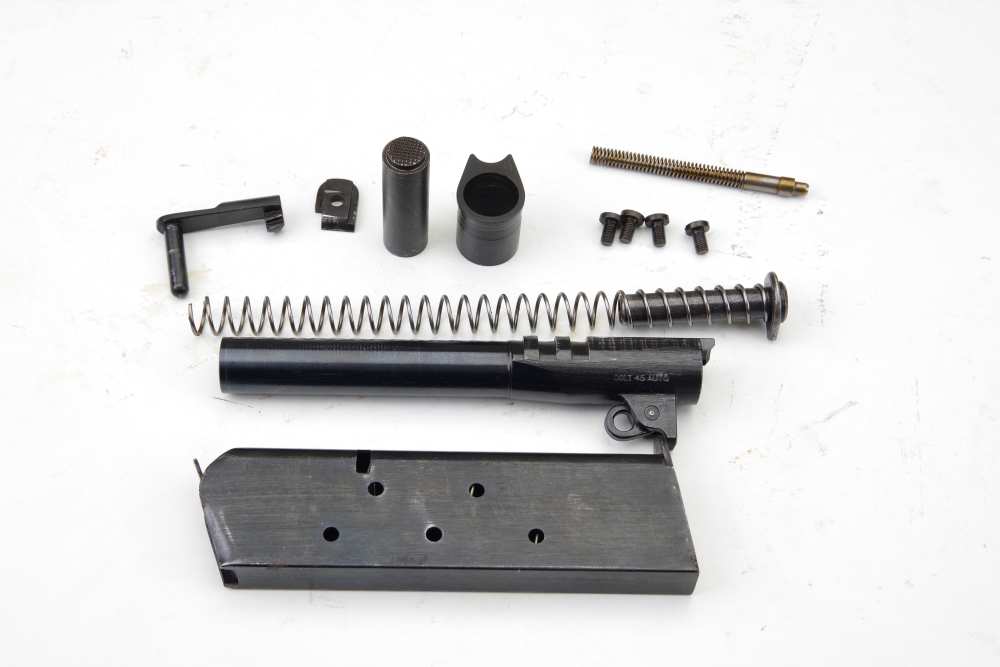 All Original 1942 Colt 1911A1 45 ACP 5'' Parkerized 97%+ GHD Matching #s-img-41