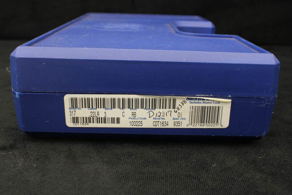1999 Smith & Wesson 317-1 AirLite .22 LR 3" Target Kit Gun Pre-Lock S&W-img-20