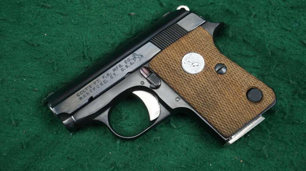 Clean 1973 Colt Junior 25 25acp w/ One Magazine 1¢ Start C&R OK-img-0
