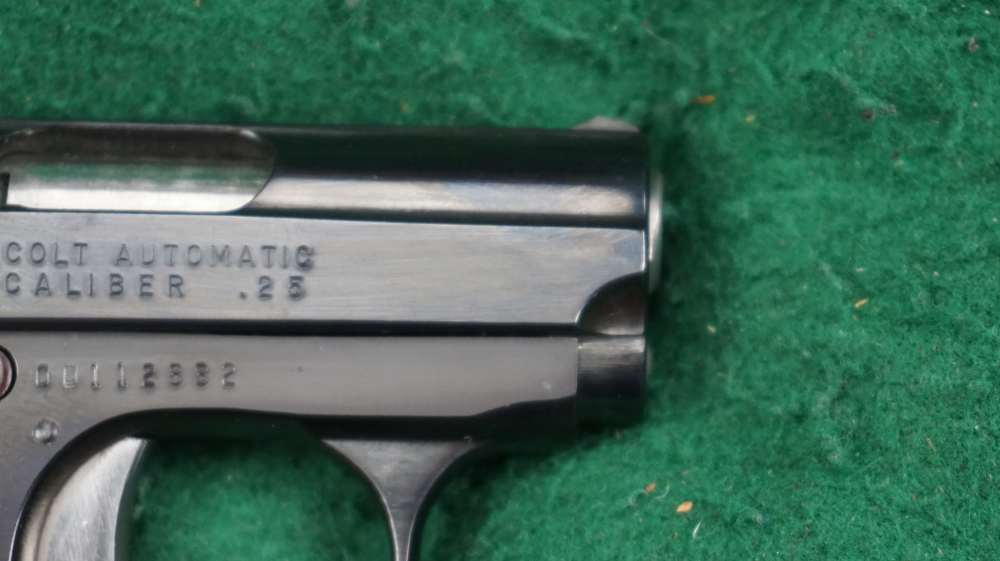 Clean 1973 Colt Junior 25 25acp w/ One Magazine 1¢ Start C&R OK-img-12