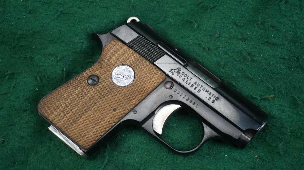 Clean 1973 Colt Junior 25 25acp w/ One Magazine 1¢ Start C&R OK-img-11