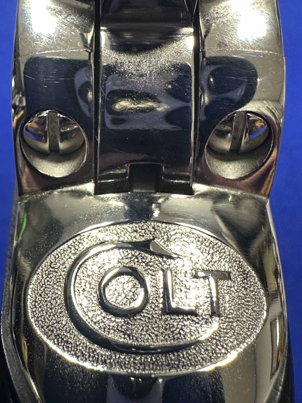 COLT CUSTOM SINGLE ACTION ARMY SAA NICKEL FINISH BUFFALO HORN 357 Free Ship-img-10