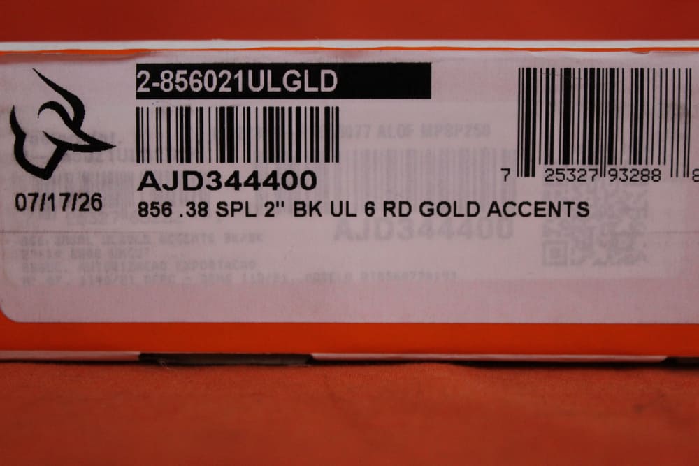 Taurus 856 Ultra Lite .38spl Blk/Gold NEW! Free Layaway Program!-img-1
