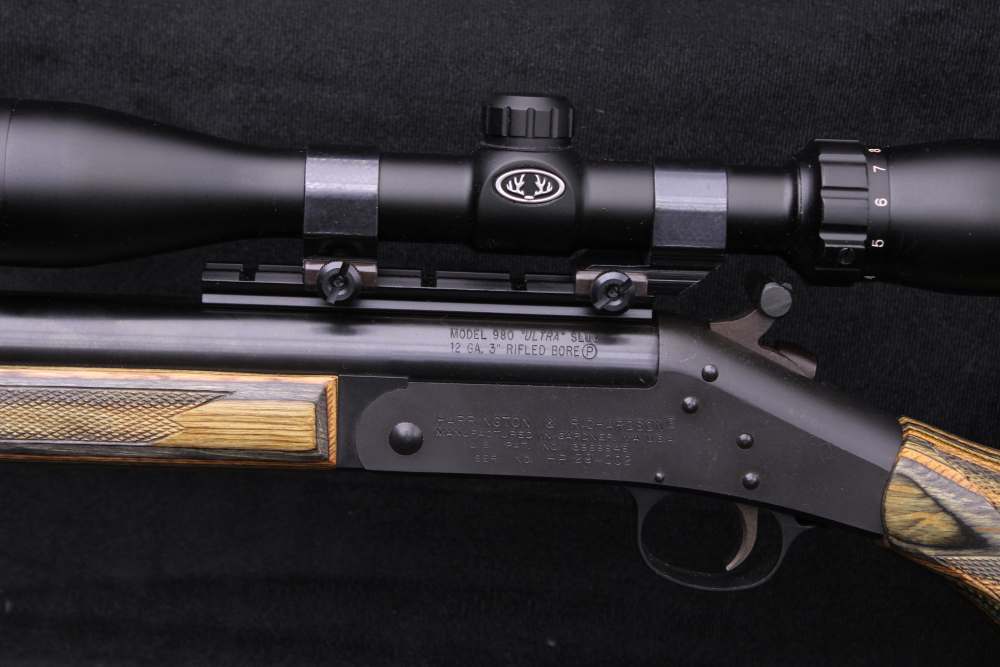 2004 Harrington & Richardson 980 Ultra Slug 12 GA 24" Rifled H&R Free Scope-img-5
