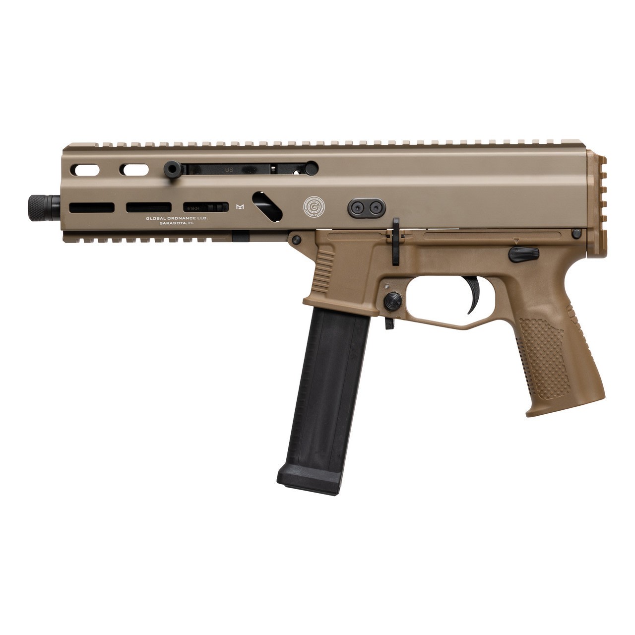 Grand Power Stribog SP10A3 10mm 8" FDE Pistol - 197892004800-img-2