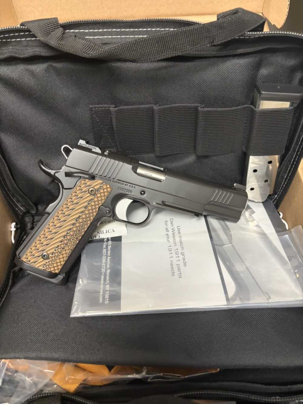 Dan Wesson Specialist 45acp W/ Rail Optics Ready New Old Stock-img-0