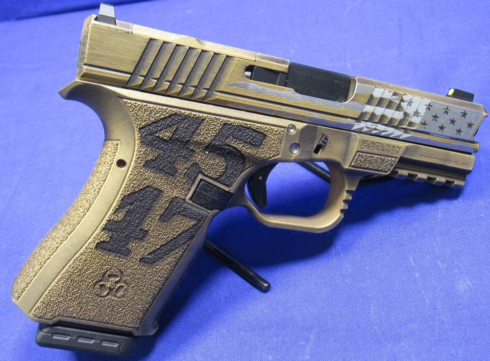 Black Rain Frontline 9mm President Trump pistol - G19 Gen 3 Clone - NEW-img-6
