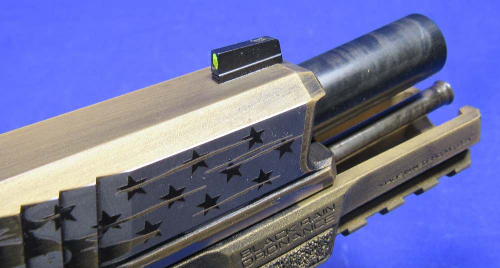 Black Rain Frontline 9mm President Trump pistol - G19 Gen 3 Clone - NEW-img-12