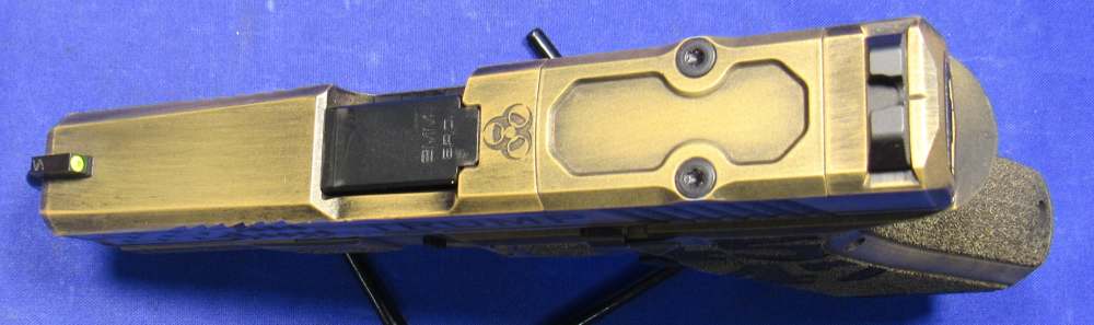 Black Rain Frontline 9mm President Trump pistol - G19 Gen 3 Clone - NEW-img-4