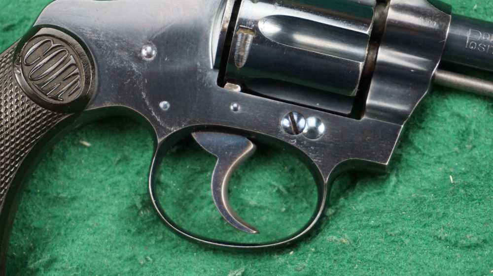 Nice Pre-WWI 1907 Colt Police Positive 32 New Police 4" 1¢ Start C&R OK-img-19