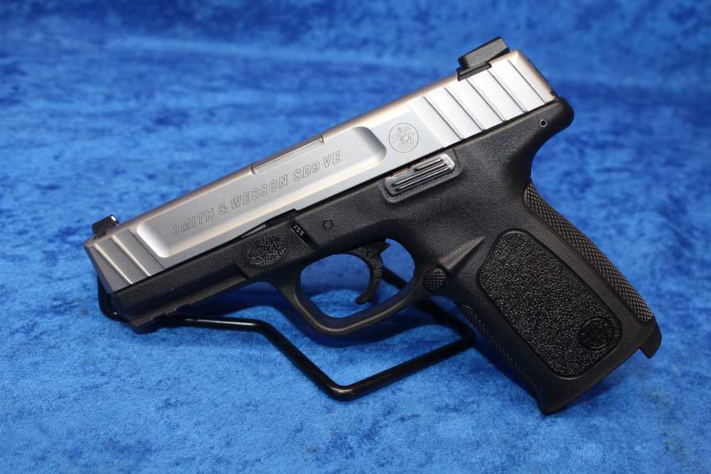 Smith & Wesson SD9 VE 9mm Semi-Automatic Pistol 4" Barrel with 2 Mags, Box-img-1