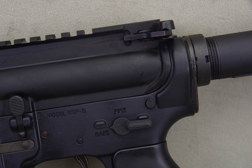 Excellent Smith & Wesson M&P-15 5.45x39 16'' with Two Magazines-img-10