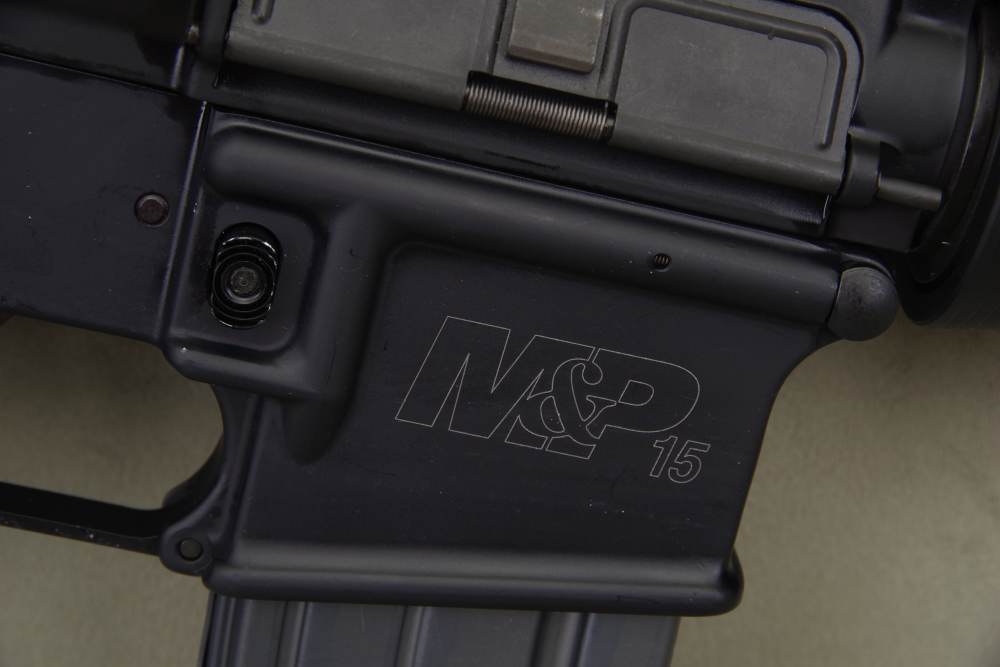 Excellent Smith & Wesson M&P-15 5.45x39 16'' with Two Magazines-img-16