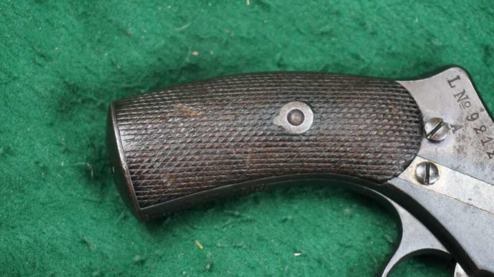 Husqvarna Swedish M1887 Nagant Revolver 22lr Converted 4.5" 1¢ Start C&R OK-img-20