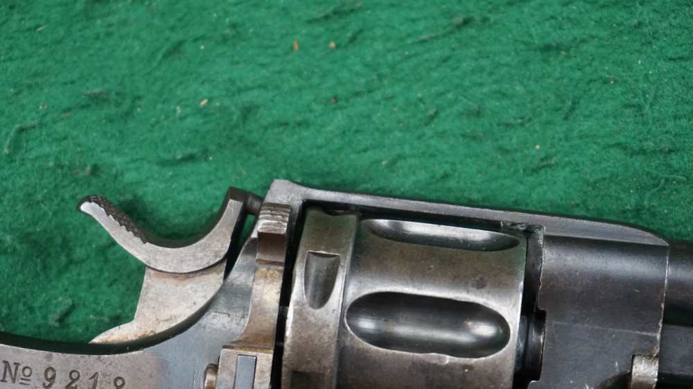 Husqvarna Swedish M1887 Nagant Revolver 22lr Converted 4.5" 1¢ Start C&R OK-img-17