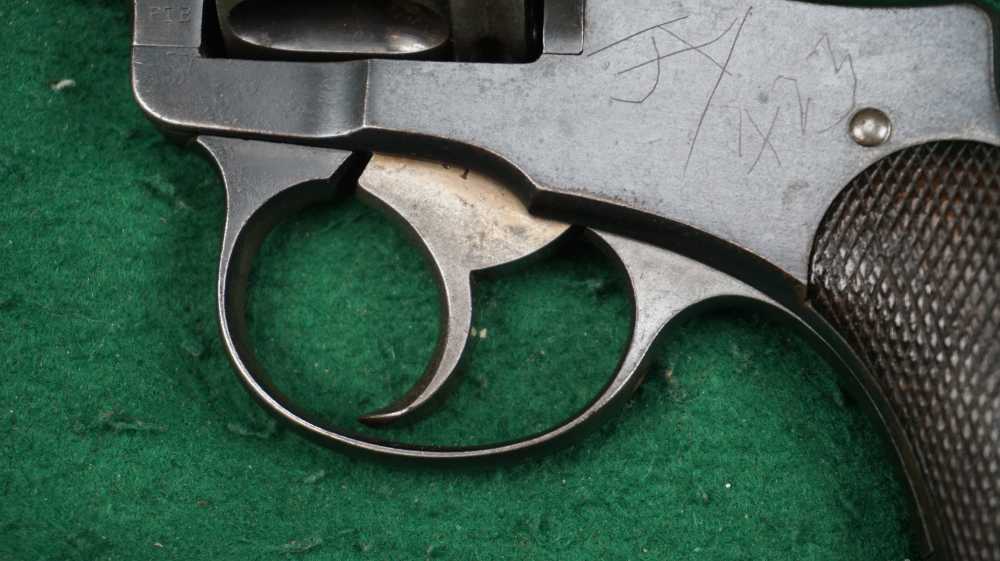 Husqvarna Swedish M1887 Nagant Revolver 22lr Converted 4.5" 1¢ Start C&R OK-img-6