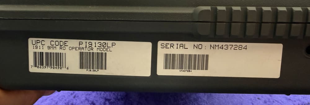 Custom Springfield SA 1911 RO OPERATOR 9MM Benchmark Precision Build BP-img-23