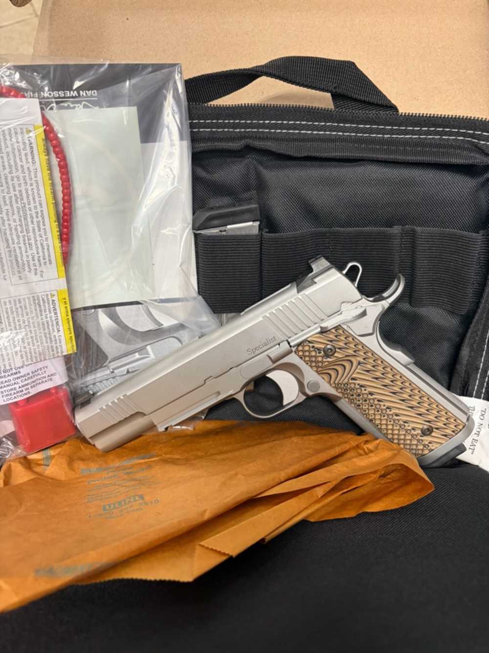 Dan Wesson Specialist 10mm 5" Barrel New In Box-img-0