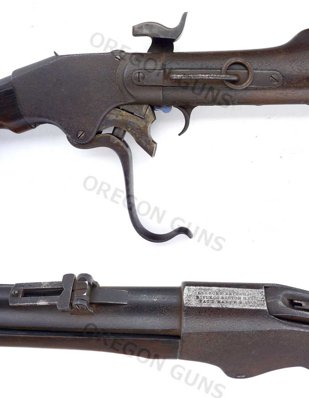 SPENCER 1865 CIVIL WAR SADDLE RING CALVARY CARBINE .56-50 SP ANTIQUE-img-3
