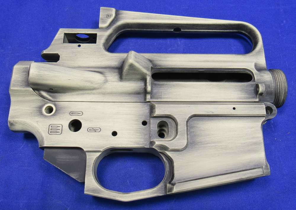 Black Rain Tyrant AR-15 Receiver Set - Stripped Build Kit + 12" KeyMod Rail-img-7