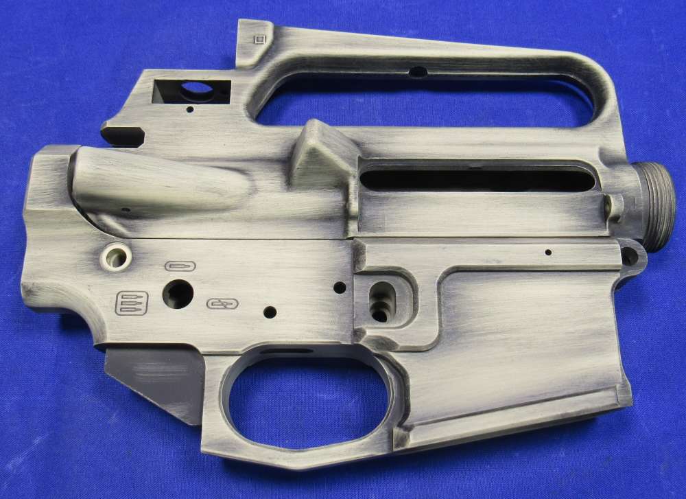 Black Rain Tyrant AR-15 Receiver Set - Stripped Build Kit + 12" KeyMod Rail-img-10