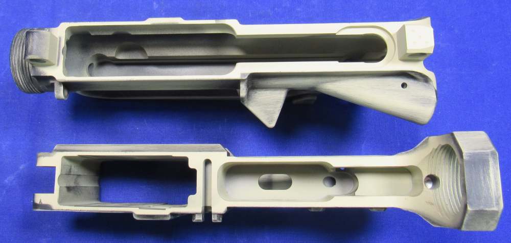 Black Rain Tyrant AR-15 Receiver Set - Stripped Build Kit + 12" KeyMod Rail-img-6