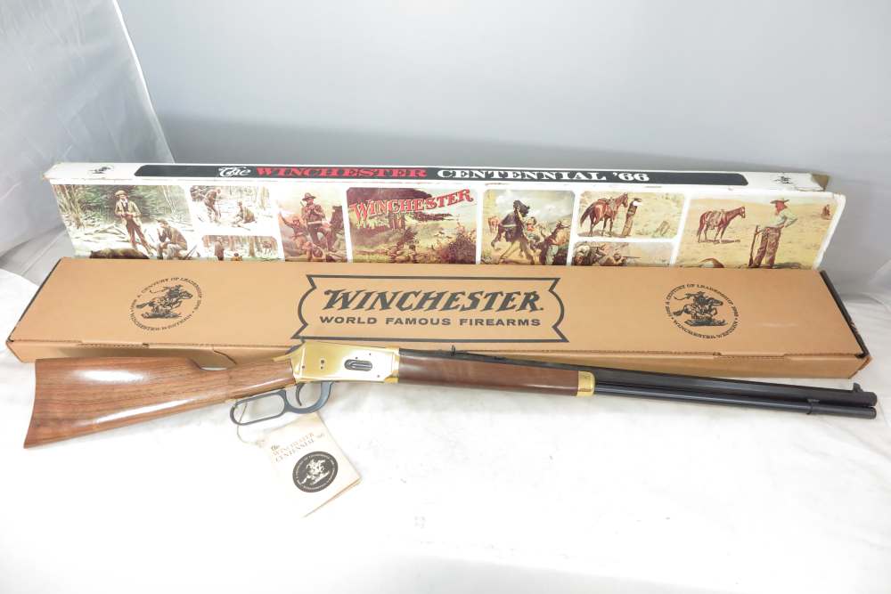 1966 Winchester Mod 94 Centennial ’66 Commemorative Mint Unfired Box $.01NR-img-0