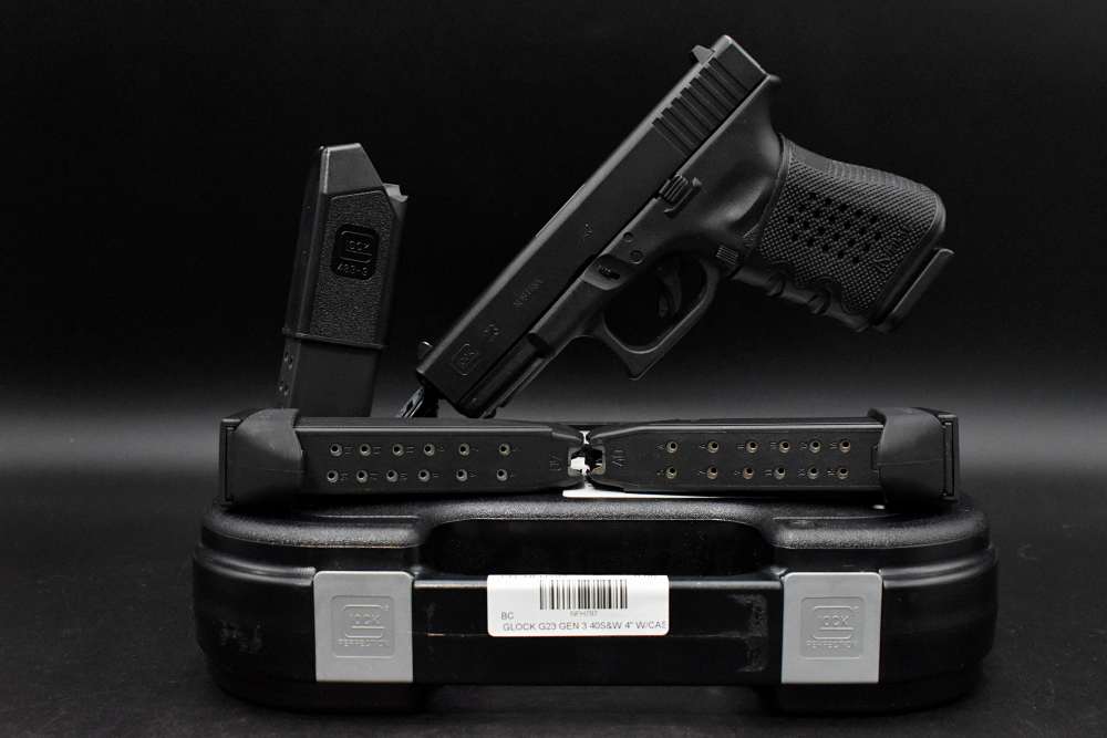 Glock 23 Gen 3 .40 S&W Compact Carry (4) Magazines-img-1