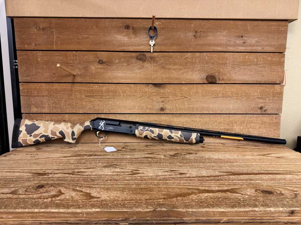 Browning Silver Vintage Tan Camo 12ga 28" 3.5" Chamber NIB 023614849315-img-0