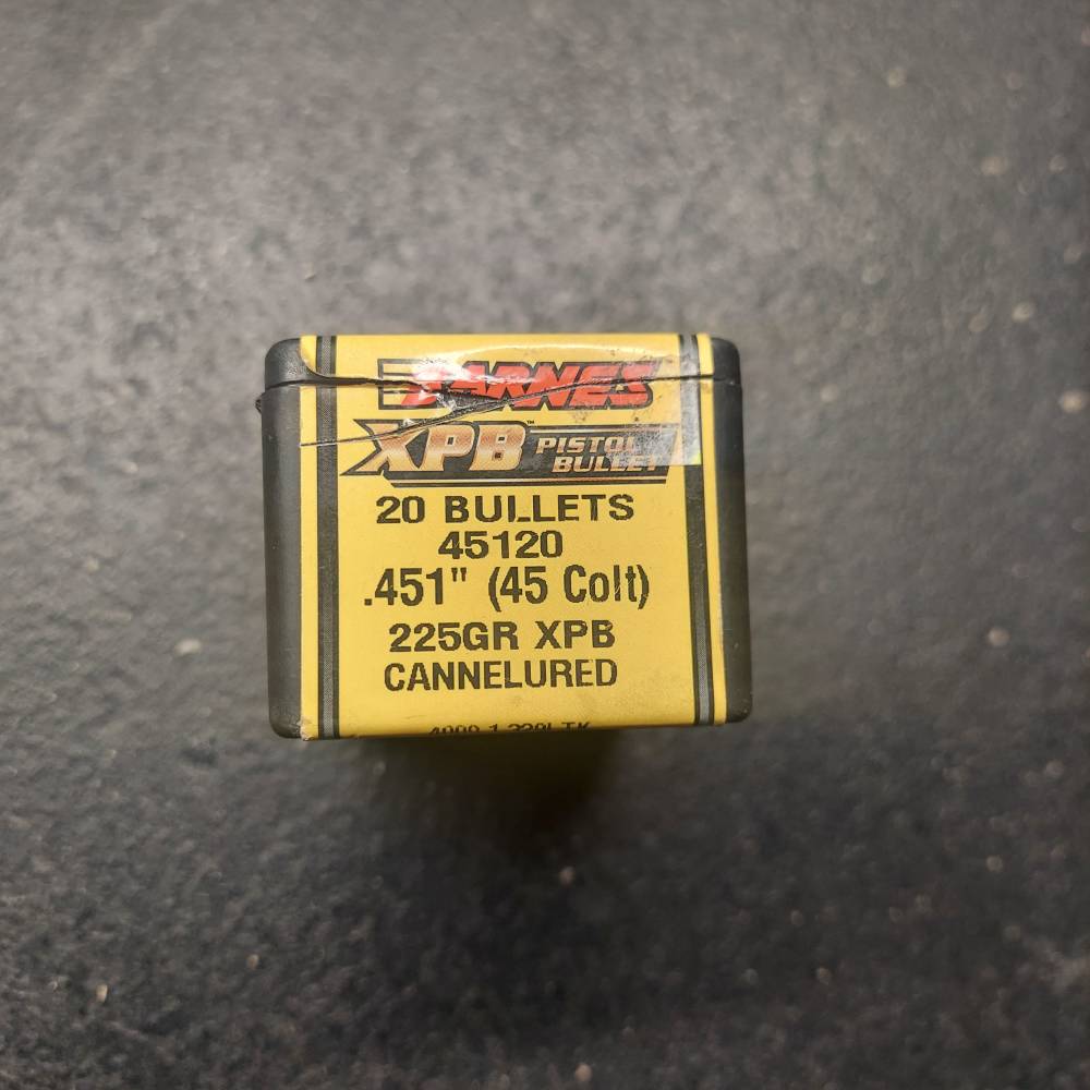 Barnes XPB for 45 Colt 225g 20ct-img-0