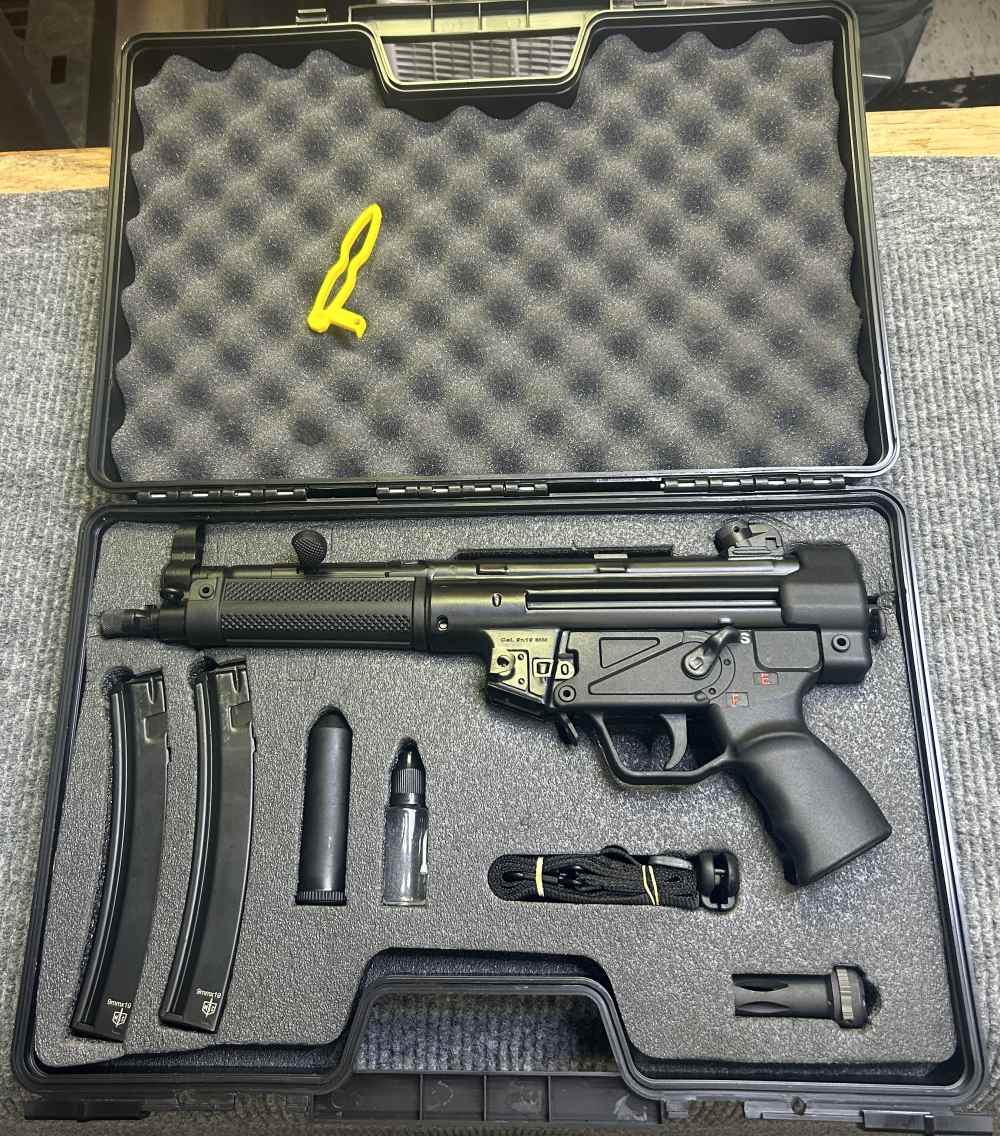 *Never Fired* MAC 5 Semi Auto Pistol MP5 Clone w/ Two Mags - 9mm-img-1
