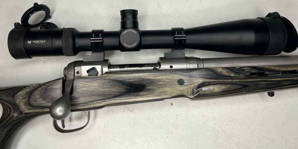 Savage Model 12 Bolt Action Rifle 28" Barrel w/ Vortex Scope - 300 WSM-img-12