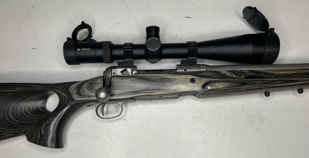 Savage Model 12 Bolt Action Rifle 28" Barrel w/ Vortex Scope - 300 WSM-img-3