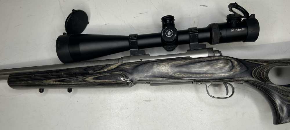 Savage Model 12 Bolt Action Rifle 28" Barrel w/ Vortex Scope - 300 WSM-img-6