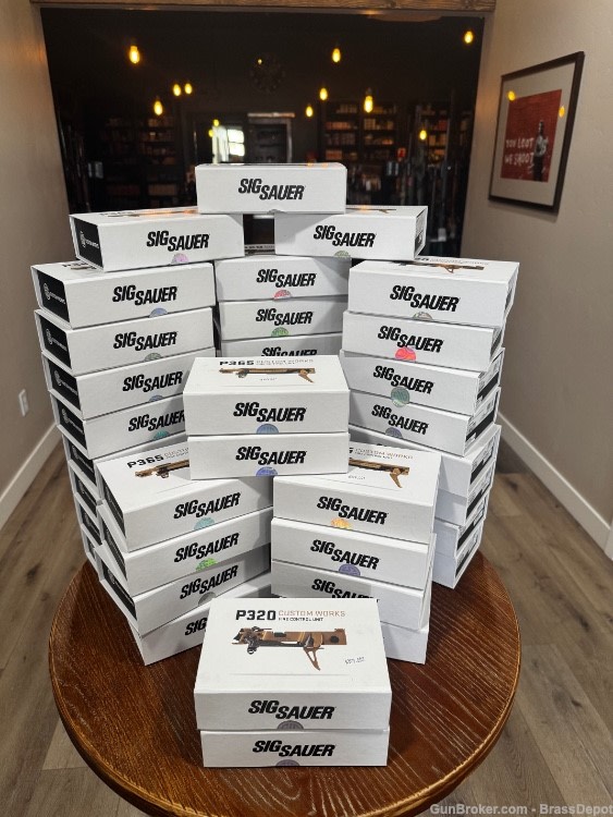 P320 FCU Gold - Sig Sauer  Frame 9/40/357 FDE 8900160 Fire Control Unit -img-0