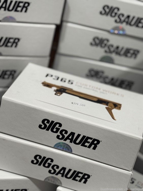 P320 FCU Gold - Sig Sauer  Frame 9/40/357 FDE 8900160 Fire Control Unit -img-4
