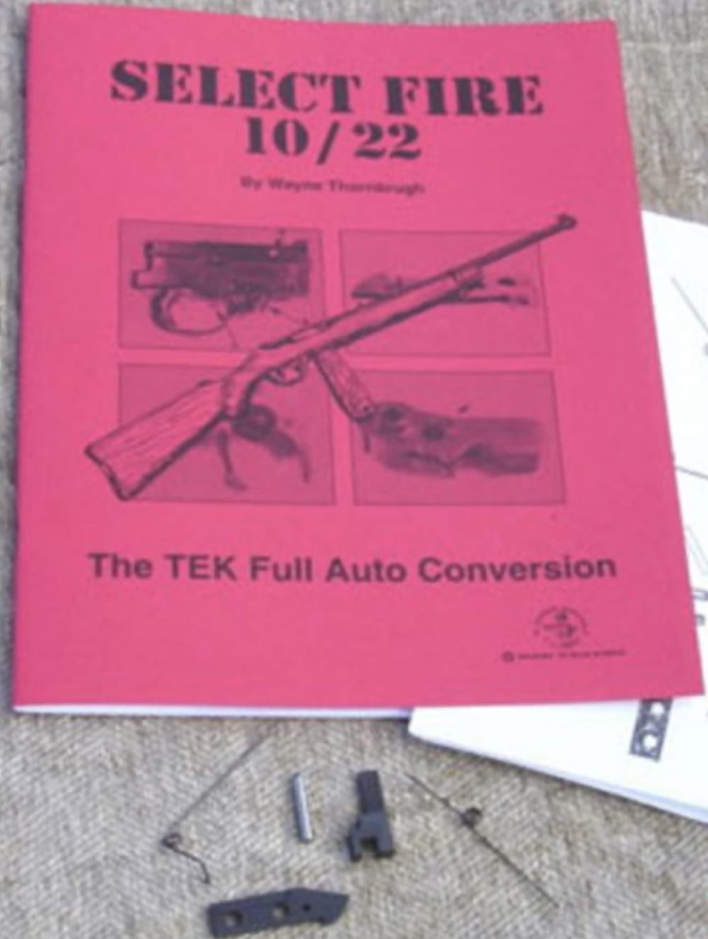 RUGER 10/22 TEK Select Fire Class II Replacement Parts Set & Guide   -img-0
