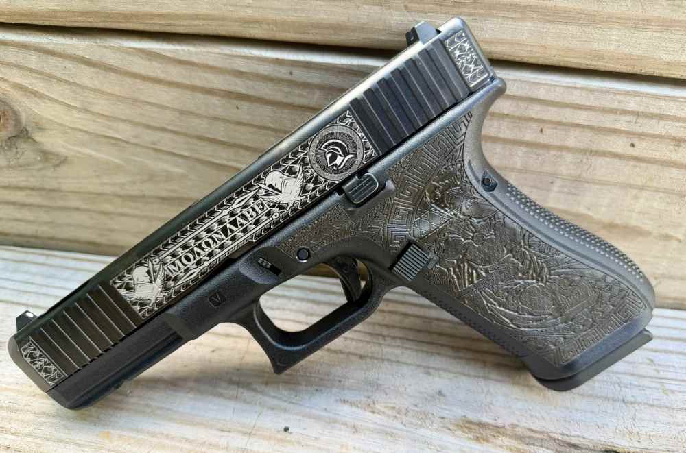 Glock 17C-V *CUSTOM ENGRAVED MOLON LABE*-img-0
