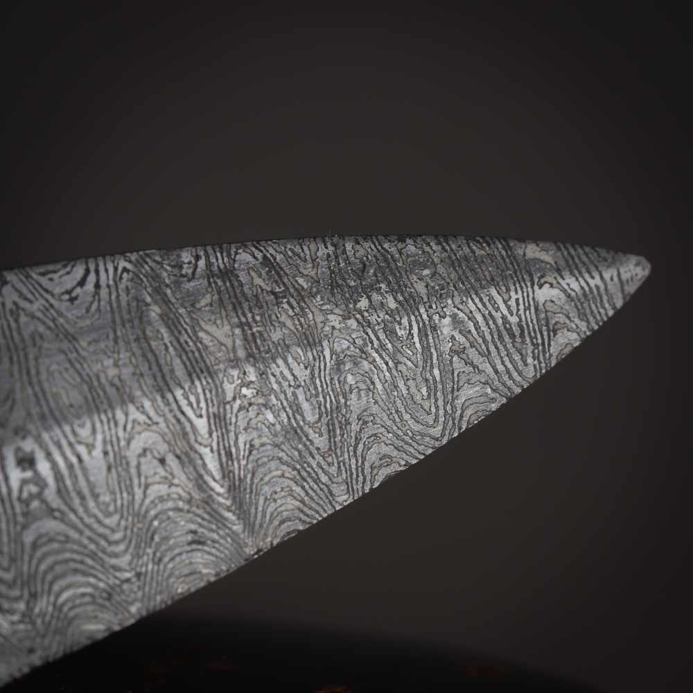 FINE 1933 HIGH HONOR SS DAGGER OAK LEAF SCABBARD DAMASCUS STEEL WW2 GERMANY-img-13