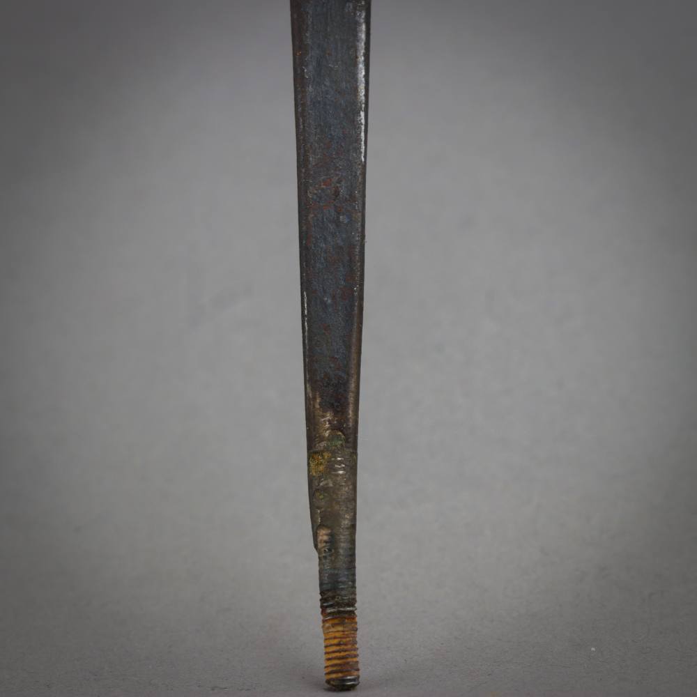 FINE 1933 HIGH HONOR SS DAGGER OAK LEAF SCABBARD DAMASCUS STEEL WW2 GERMANY-img-23