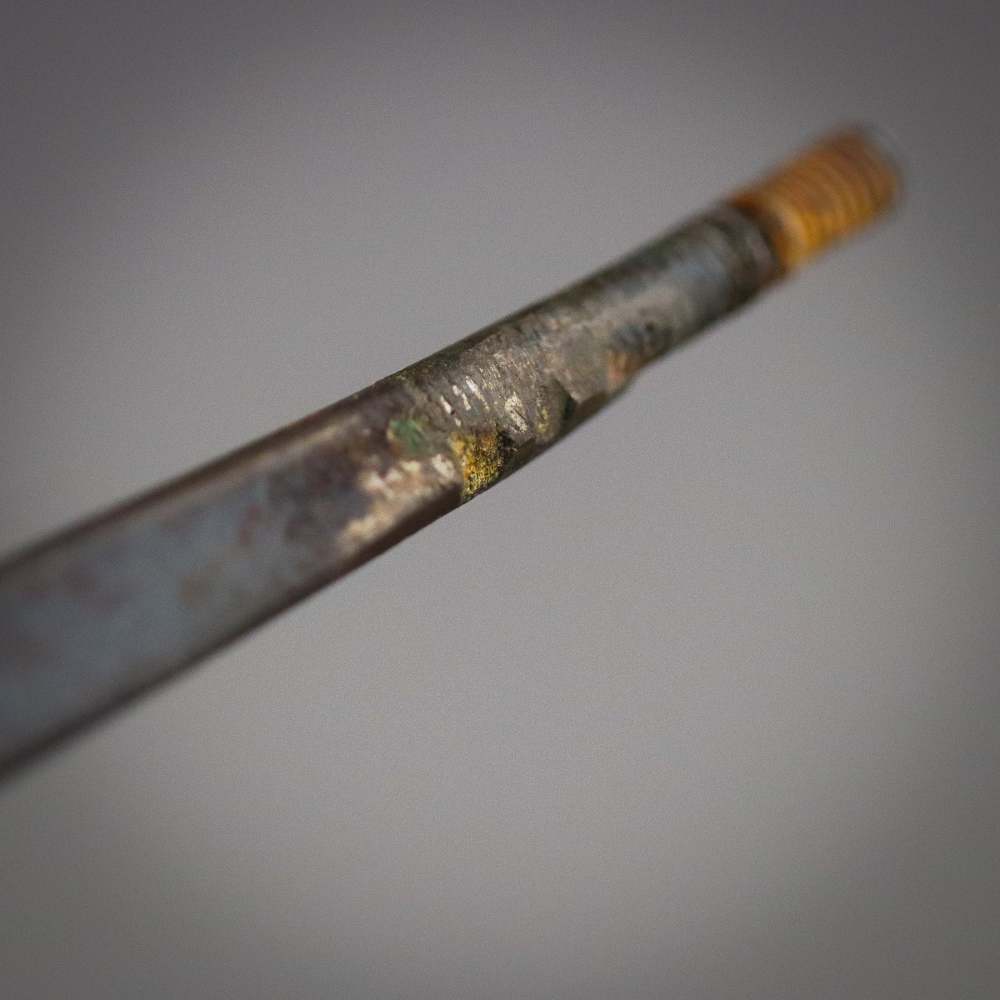 FINE 1933 HIGH HONOR SS DAGGER OAK LEAF SCABBARD DAMASCUS STEEL WW2 GERMANY-img-16
