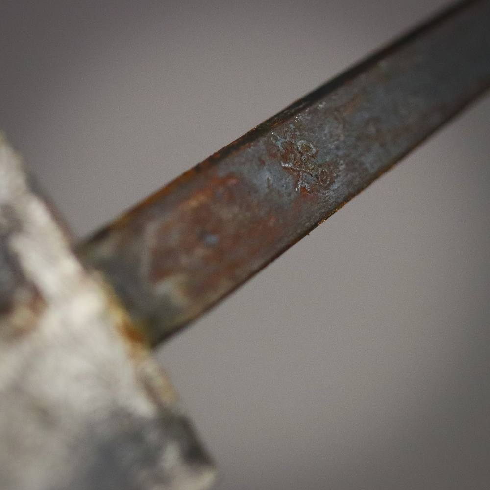 FINE 1933 HIGH HONOR SS DAGGER OAK LEAF SCABBARD DAMASCUS STEEL WW2 GERMANY-img-66