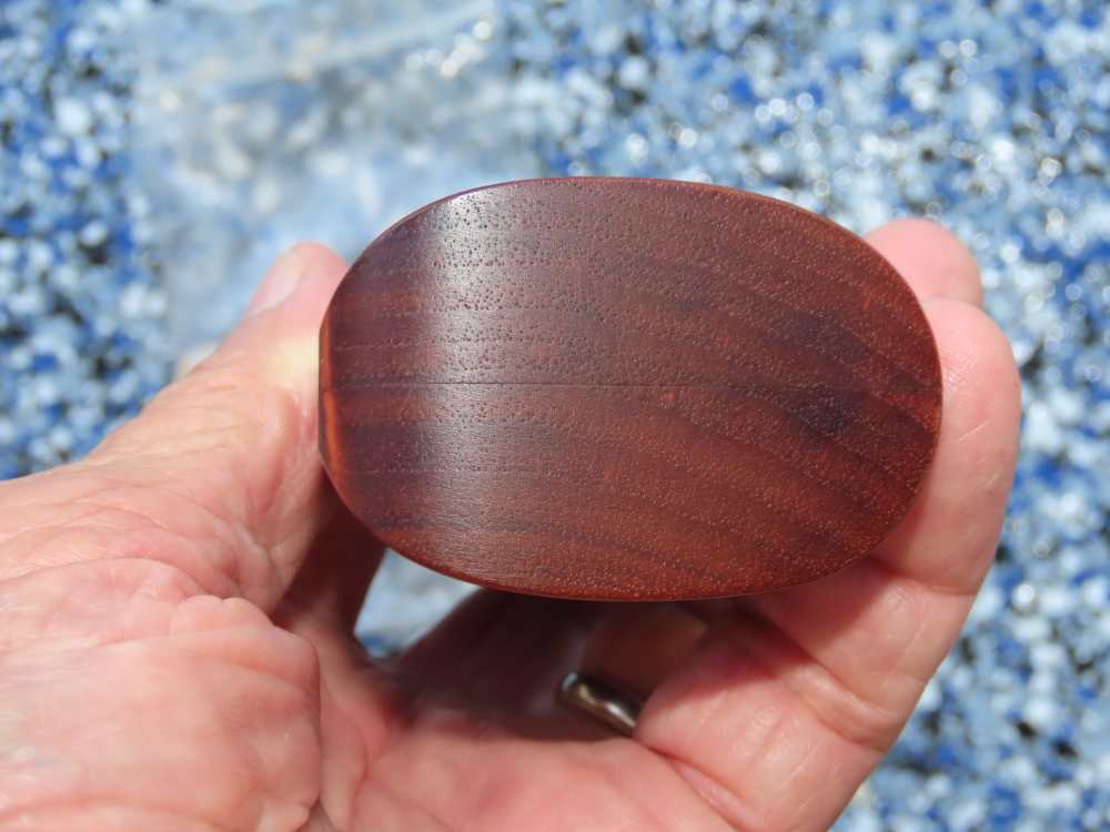 Rare! KN NILL-GRIFFE carved COLT PYTHON Wood  Match Target Grips No Reserve-img-3
