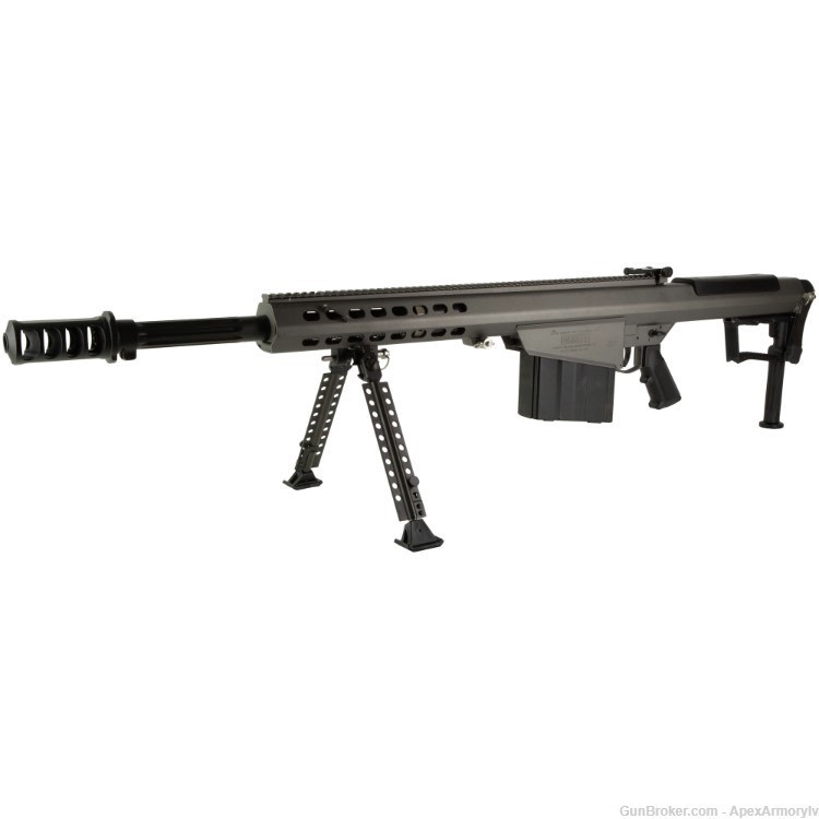 Barrett Firearms M107A1-S 50 BMG Semi Auto Rifle Gray 20" Barrel-img-2