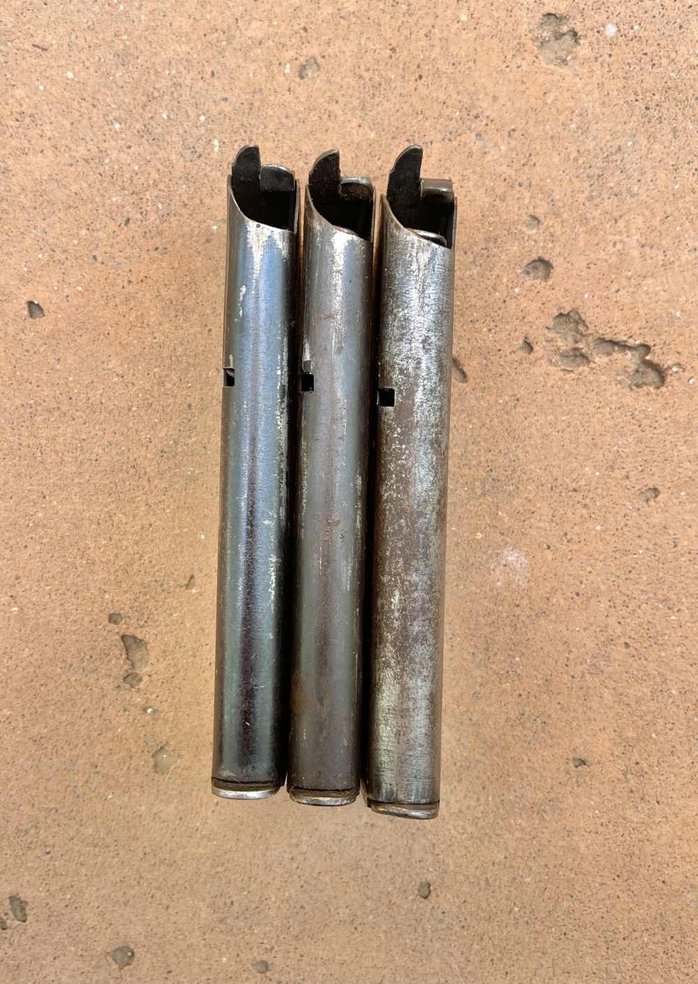 Lot of 3 WW2 Era 1911 Mags Argentine made Ballester Molina 12,xxx-img-2
