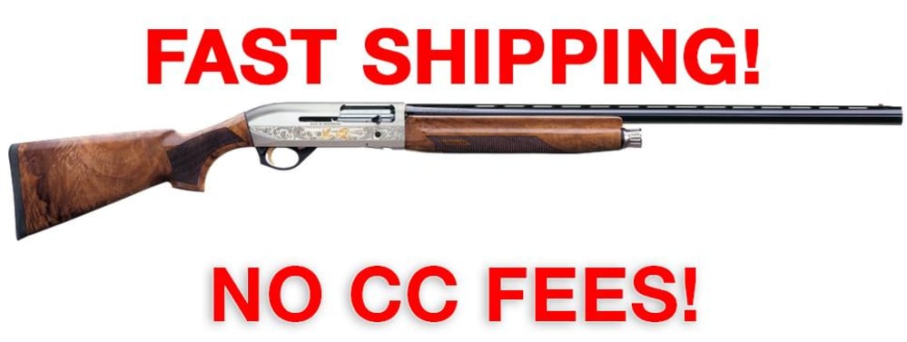 Benelli Montefeltro Featherweight 20 Gauge 2+1 Silver Satin Walnut 24"-img-0